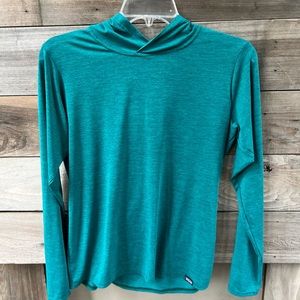 Teal Long Sleeve Women's Top